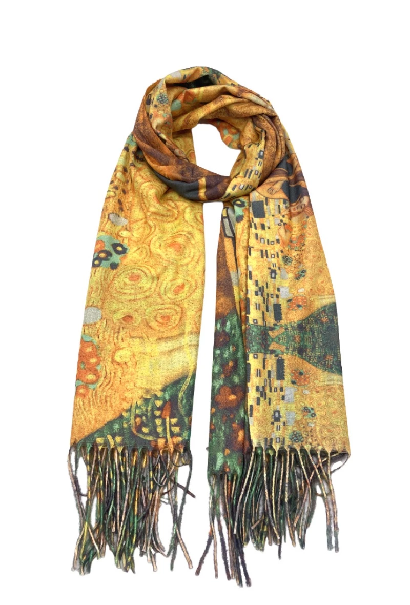 Klimt scarfs "The kiss" - Image 3