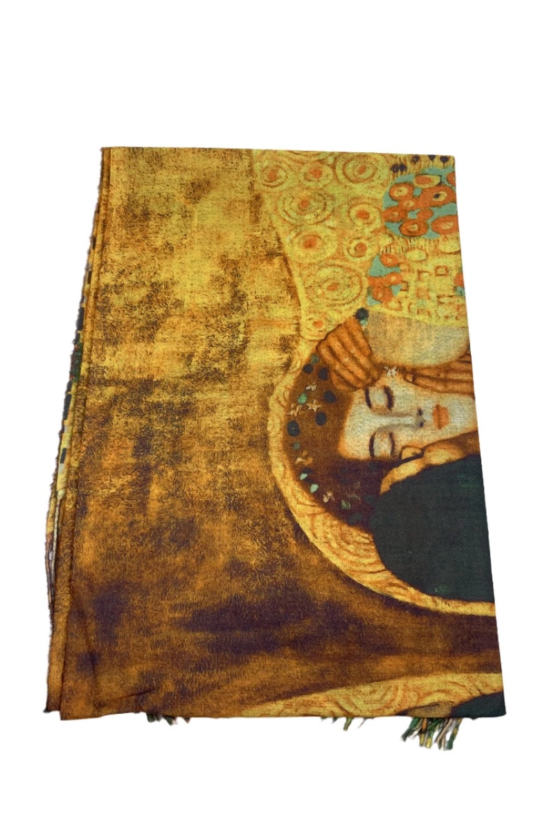 Klimt scarfs "The kiss"